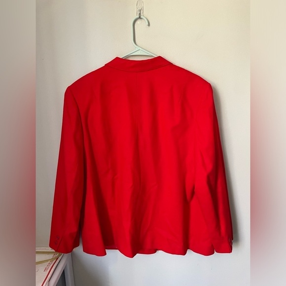 Pendleton Red 100% Virgin Wool Blazer New with Original Tag Size - Picture 7 of 10